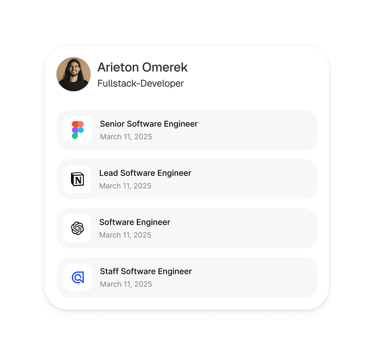 Job listings